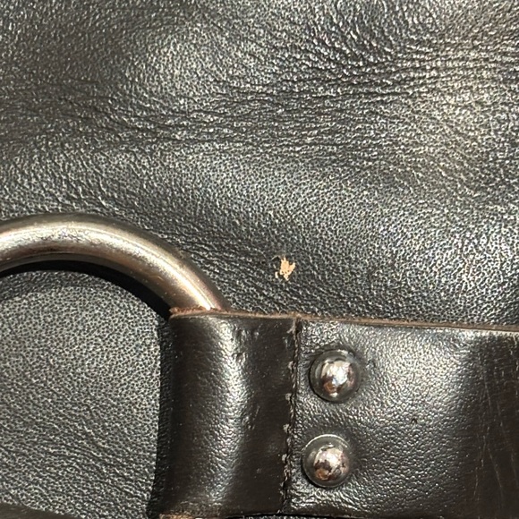 Steve Madden Black Leather Boots for Women - Picture 6 of 10